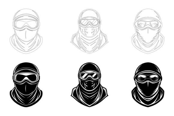 Army Mask Icon: Integrating Professional Vector Graphics into Everyday Design Workflows