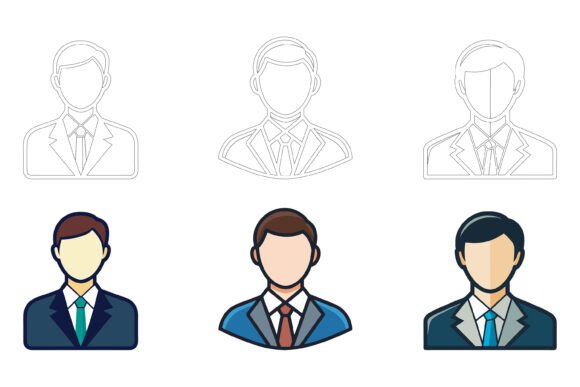 Crafting Clear Messages with Man Icon Illustrations