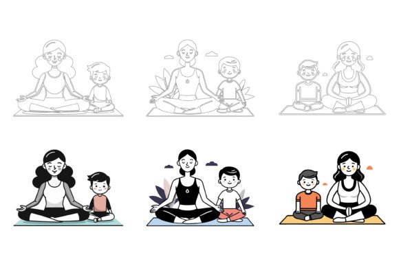 Finding Stillness Through the Art of Lotus Pose Meditation and Visual Storytelling