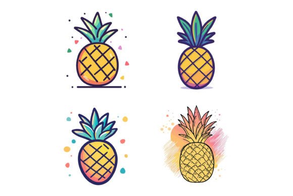 Pineapple: A Vibrant AI EPS Illustration Collection Built for Real-World Creativity