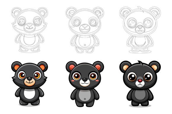 Understanding the Funny Baby Bear Illustration Set and What Sets It Apart