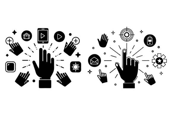Understanding Touch Screen Vector Icons and What Sets Quality AI EPS Collections Apart
