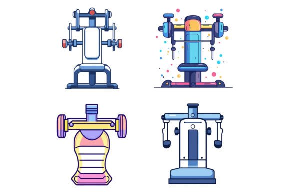 Unlocking Creative Potential with Gym Vector Icons and Premium AI EPS Collections