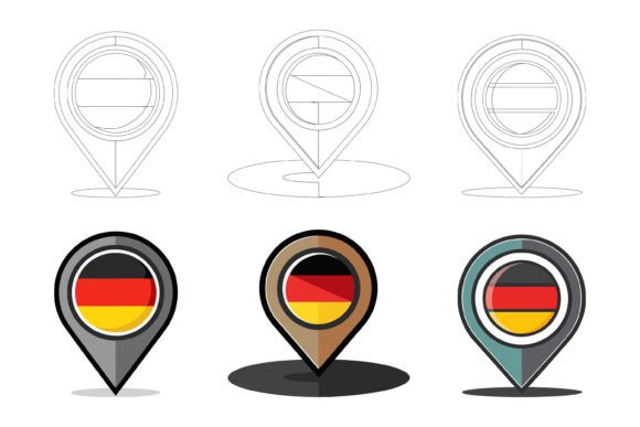 Unlocking Visual Storytelling with the Germany Map Pointer Icons Set
